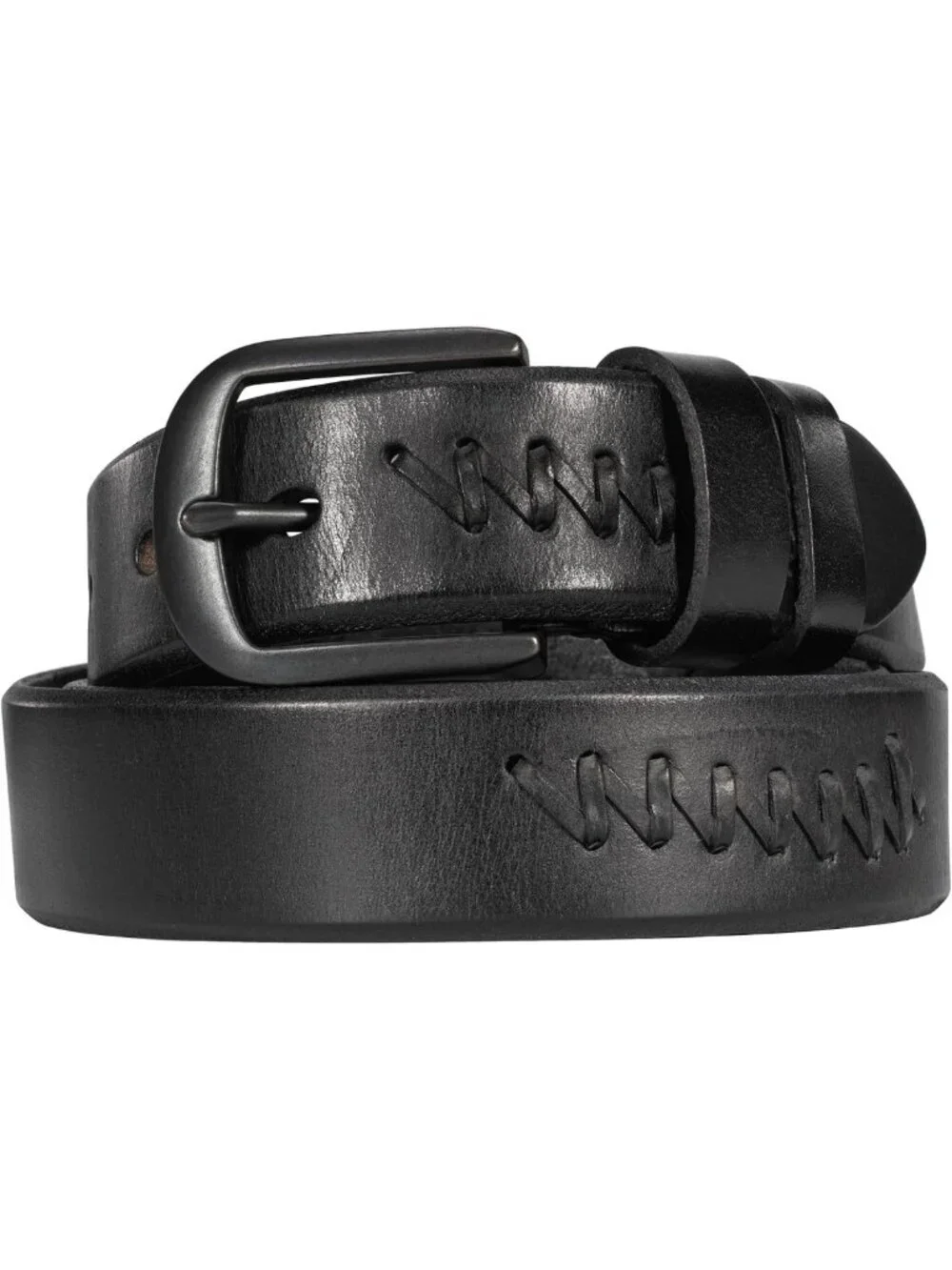 Stylish Women's Casual Leather Belt with Metal Buckle - Versatile Fashion
